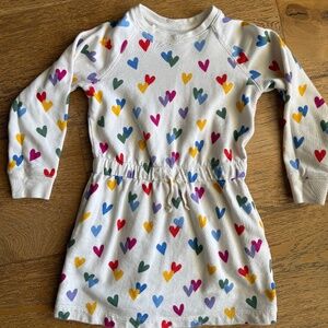 Primary Kids Sweatshirt Dress - Size 6-7